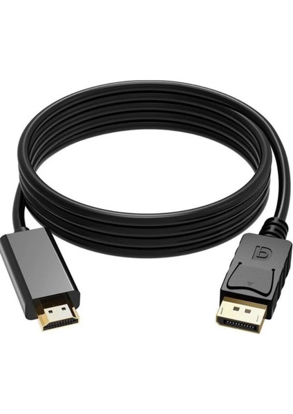 3 Metre Displayport To HDMI Kablo 3m Dp HDMI Displayden HDMI Çevirici Kablo