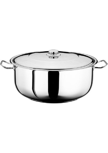 Inter Çelik 34 x 15 cm Çelik Tencere