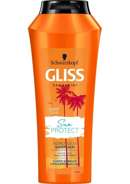 Sun Protect Şampuan 500 ml x 2 Adet + Sıvı Saç Kremi 200 ml