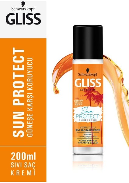Sun Protect Şampuan 500 ml x 2 Adet + Sıvı Saç Kremi 200 ml