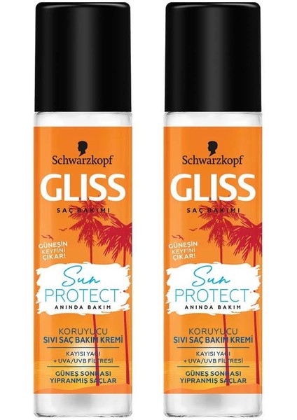 Sun Protect Sıvı Saç Kremi 200 ml x 2 Adet