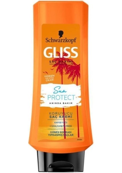 Schwarzkopf Glıss Sun Protect Saç Kremi 360 ml x 3 Adet modelleri