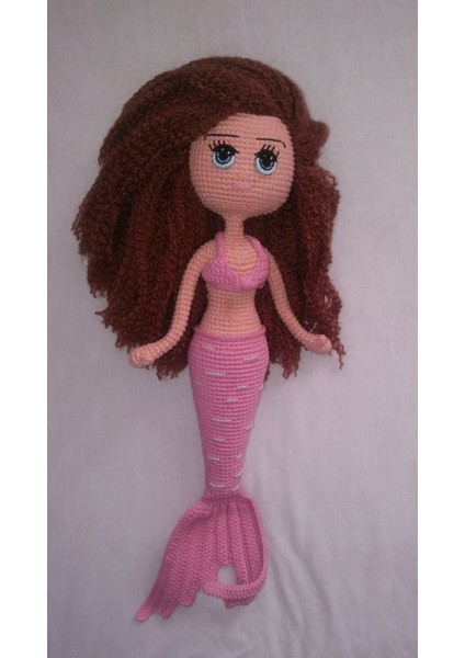 Deniz Güzeli Amigurumi Organik Oyuncak