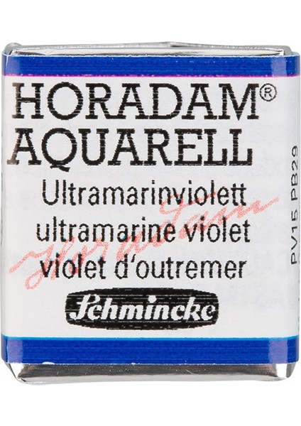 Horadam Yarım Tablet Sulu Boya Ultramarine Violet