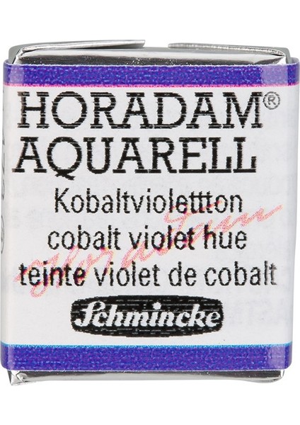 Horadam Yarım Tablet Sulu Boya Cobalt Violet Hue