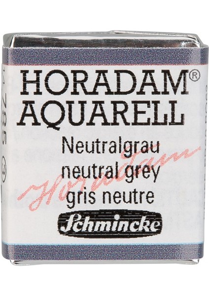 Horadam Yarım Tablet Sulu Boya Neutral Grey
