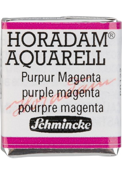 Horadam Yarım Tablet Sulu Boya Purple Magenta