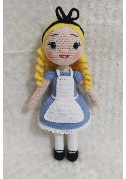 Alice Harikalar Diyarında Bebek Amigurumi Oyuncak