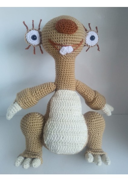 Buz Devri Sid Amigurumi Oyuncak