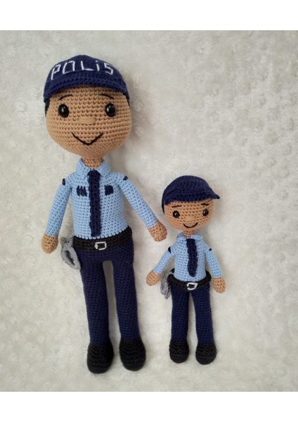 Polis Bebekler Amigurumi Oyuncak