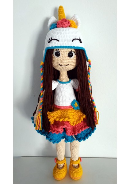 Unicorn Bebek Amigurumi Oyuncak