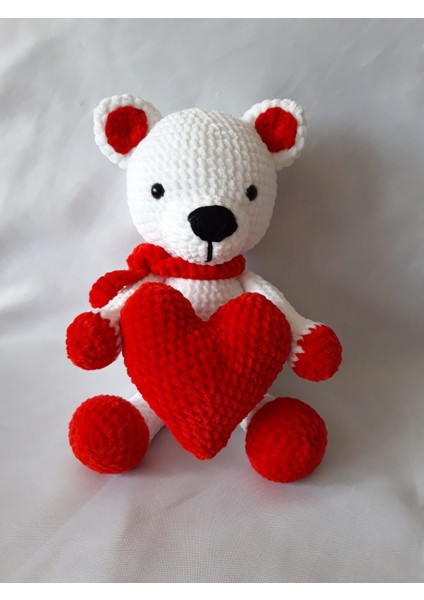Kalpli Ayıcık Amigurumi Oyuncak