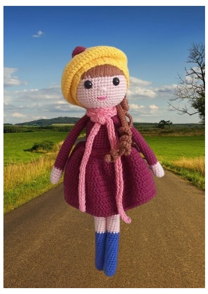 Güz Bebek Amigurumi Oyuncak