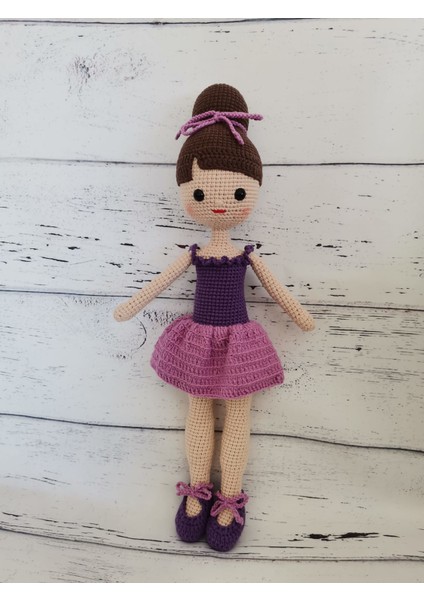 Balerin Bebek Amigurumi Oyuncak