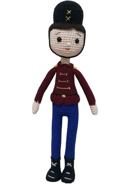 Kurşun Asker Bebek Amigurumi Oyuncak