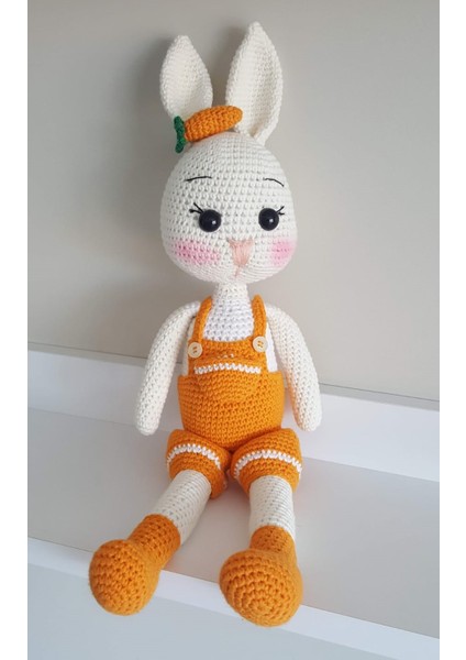 Tavşan Ponçik Yanak Havuç Amigurumi Oyuncak fiyatları