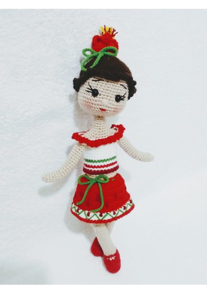 Nar Tanesi Bebek Amigurumi Oyuncak