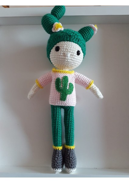 Kaktüs Bebek Amigurumi Oyuncak
