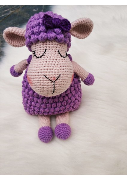 Sevimli Tonton Kuzucuk Amigurumi Oyuncak