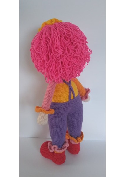 Yamalı Şirin Palyaço Amigurumi Organik Oyuncak fırsatları