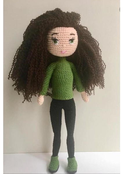 Kıvırcık Bebek Amigurumi Oyuncak