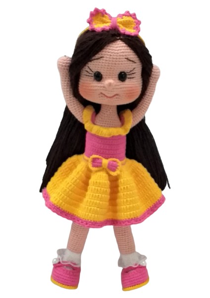 Bonibon Bebek Amigurumi Organik Oyuncak