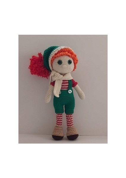 Portakal Yılbaşı Bebeği Amigurumi Oyuncak