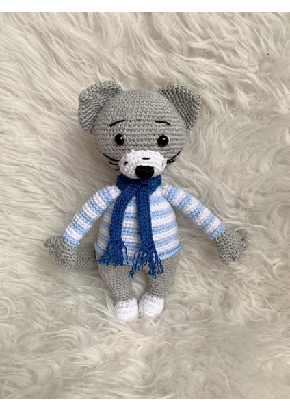 Tombiş Kedi Amigurumi Oyuncak
