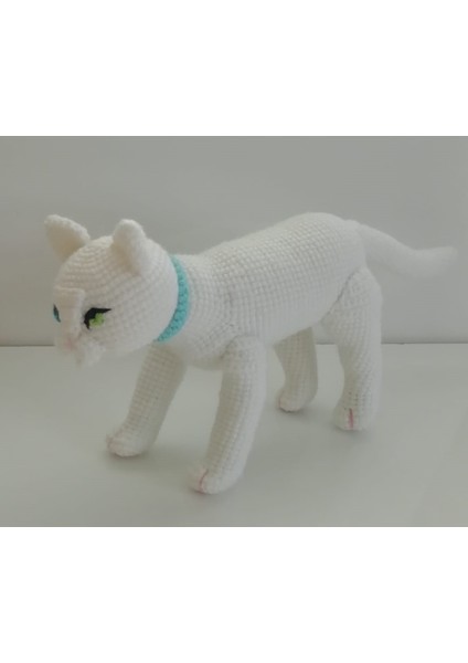 Pamuk Kedi Amigurumi Organik Oyuncak modelleri