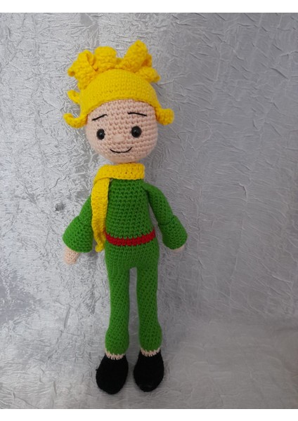 Küçük Prens Bebek Amigurumi Organik Oyuncak