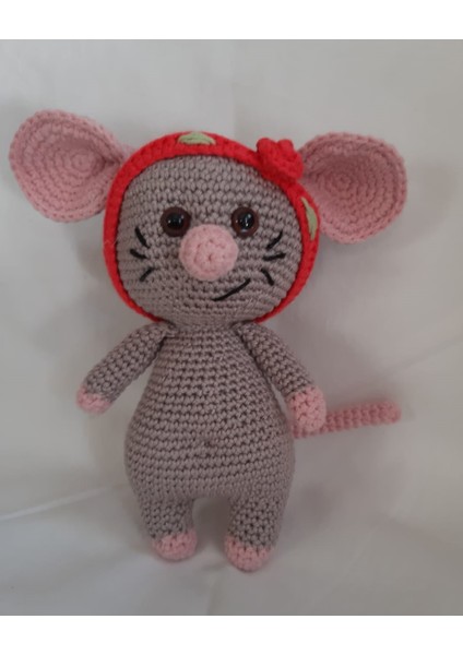 Sevimli Farecik Amigurumi Oyuncak