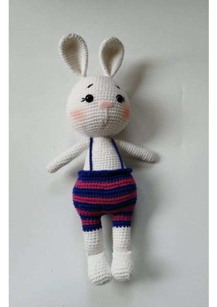 Pofuduk Şirin Tavşan Amigurumi Oyuncak