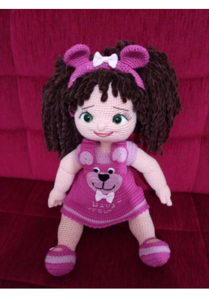 Yağmur Meral Bebek Amigurumi Oyuncak