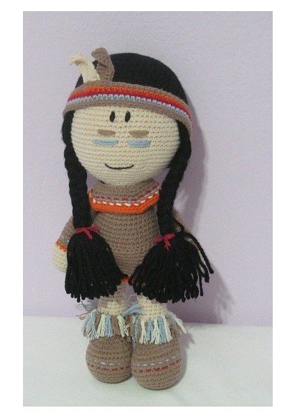 Kızılderili Bebek Amigurumi Oyuncak fiyatları