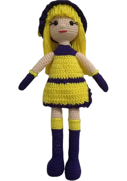 Limonlu Cheesecake Bebek Amigurumi Organik Oyuncak