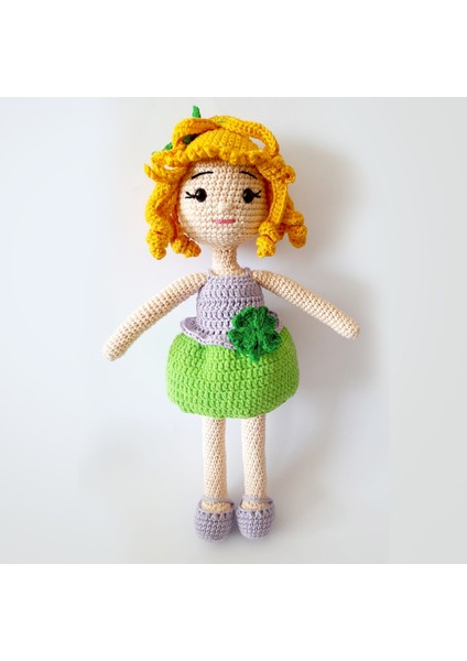 Yonca Bebek Amigurumi Organik Oyuncak