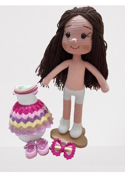 Şeker Karnaval Bebek Amigurumi Organik Oyuncak fiyatları