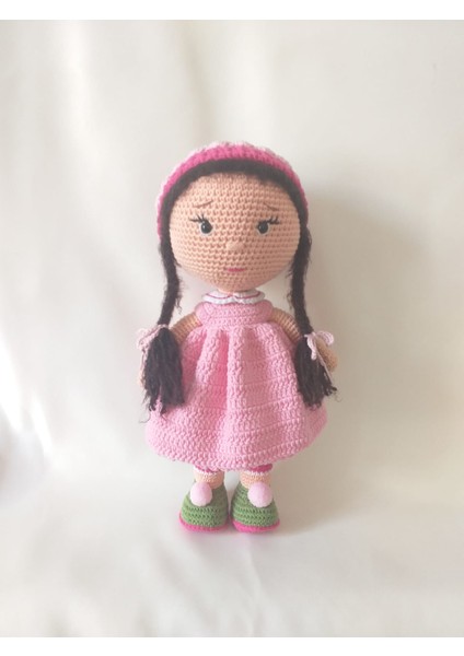Şirin Cupcake Bebek Amigurumi Organik Oyuncak