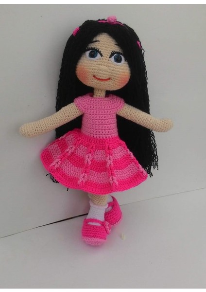 Sevimli Nur Bebek Amigurumi Organik Oyuncak