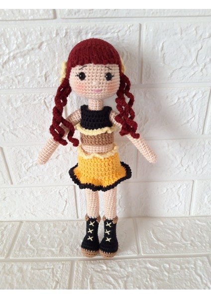 Ayçiçeği Bebek Amigurumi Organik Oyuncak