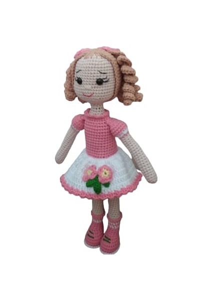 Japon Kiraz Çiçeği Bebek Amigurumi Organik Oyuncak fiyatları