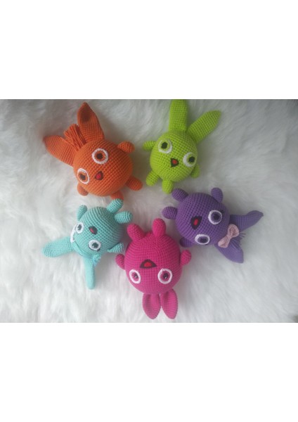 Sunny Bunnies Takımı Amigurumi Organik Oyuncak