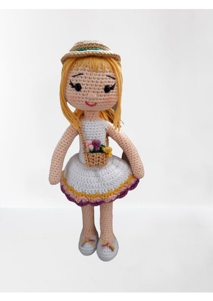 Lale Bebek Amigurumi Organik Oyuncak