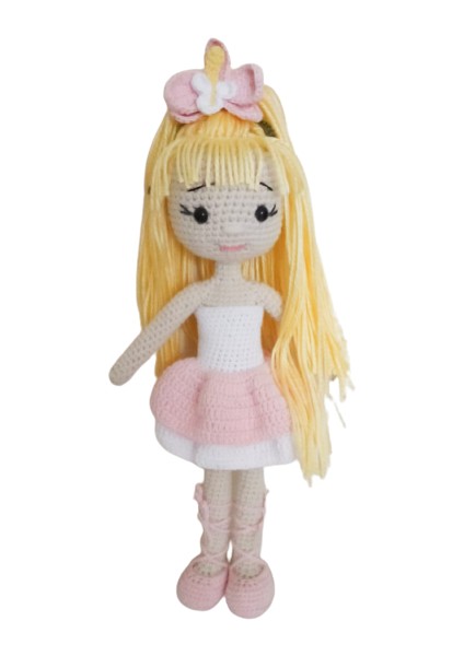 Orkide Bebek Amigurumi Organik Oyuncak