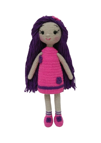 Sümbül Bebek Amigurumi Organik Oyuncak