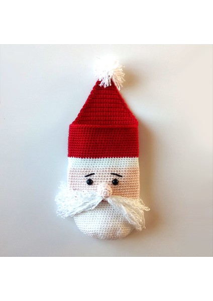 Dekoratif Yılbaşı Çorabı Amigurumi Organik Oyuncak
