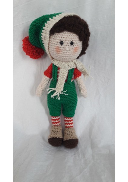 John Bebek Amigurumi Organik Oyuncak