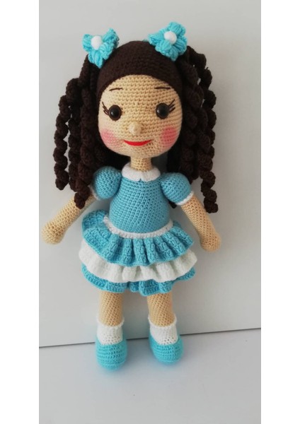 Sevimli Maviş Bebek Amigurumi Organik Oyuncak fiyatları