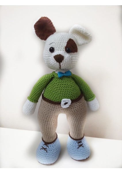 Sevimli Köpek Uyku Arkadaşı Amigurumi Organik Oyuncak fiyatları