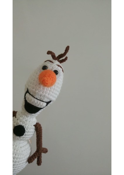 Olaf (Kardanadam) Amigurumi Organik Oyuncak